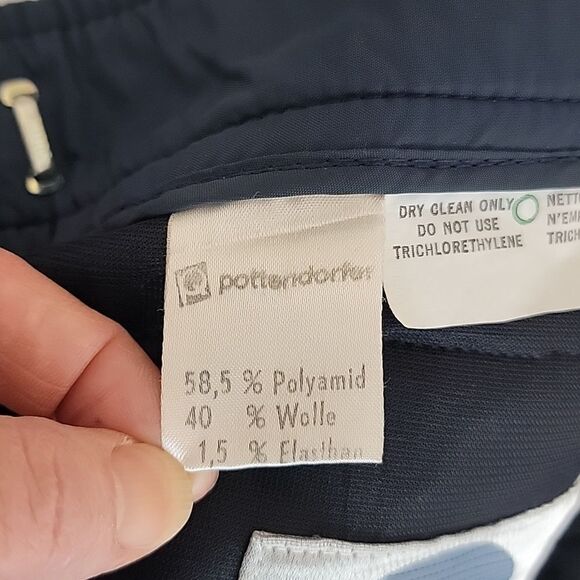 Europa vintage racing snowpants in navy Size 36 long (measured 34X33) - Picture 10 of 16